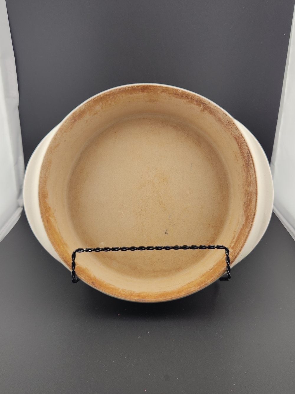 The Pampered Chef Stoneware Deep Dish Pie Plate/Casserole 060503